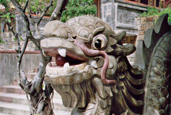 Drache Drachen spielen in der Geschichte Vietnams eine große Rolle