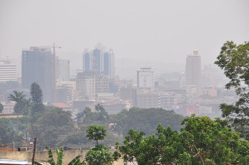 Kampala Skyline - diese Stadt zaehlt zu den wachstumsstaerksten Afrikas