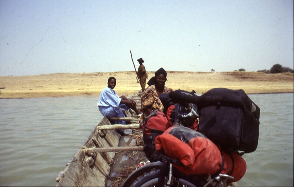 Über den Niger mit dem Boot: das Wasser schmeckte lecker, aber...