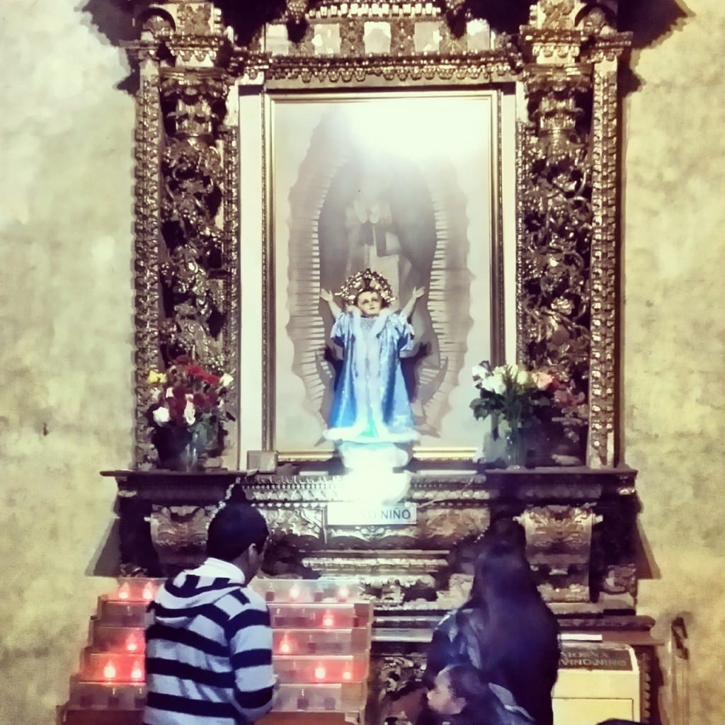 Altar in der San Domingo Kirche