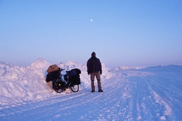  Westsibirien 2008 – Winterweg am gefrorenen Ob © www.lonelytraveller.de