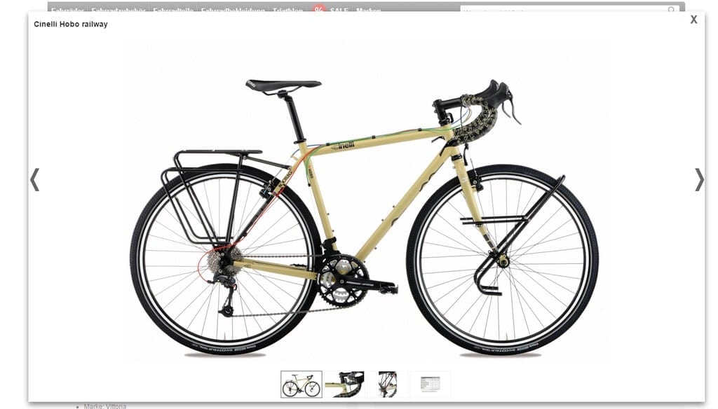 8 unter 1500 screenshot chinelli hobo von fahrrad.de