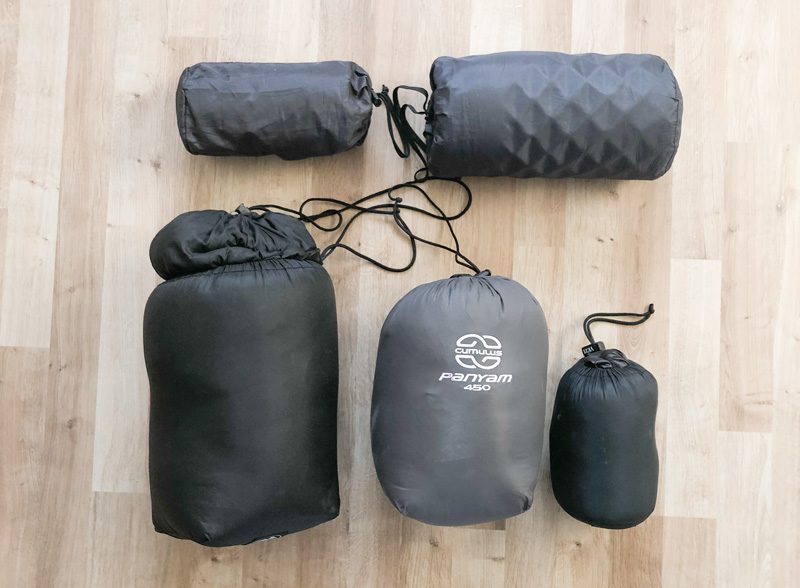 Schlafsack & Isomatte